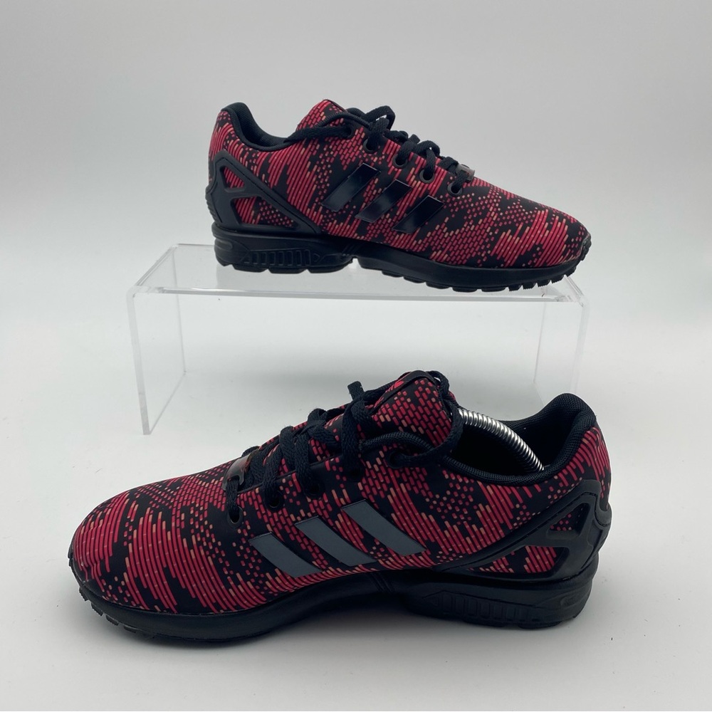 Adidas ZX Flux Men Size 6 Shoes Pink Running Sneakers Low Athletic Training - Picture 3 of 10